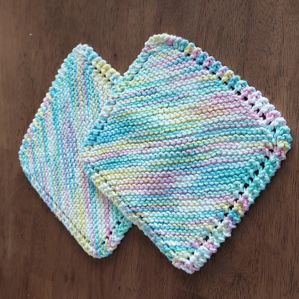 Bundle of 2, Handmade Crocheted dishwashers -NEW